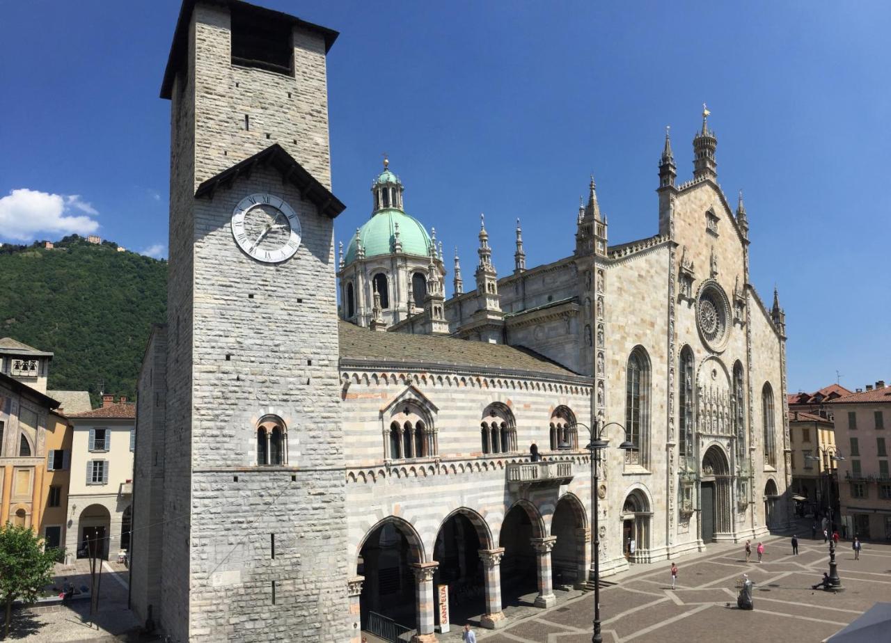 Ancient Courtyard Bonanomi In Como Historic Centre מראה חיצוני תמונה